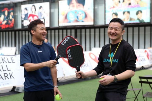 【DIADEM】ピックルボールが日本上陸！イベントに参加して初体験！…なのに、全米チャンピオンに挑むことに…（笑）【テニス用品に関するブログ＠テニスショップLAFINO 冨貴塚 裕太】
