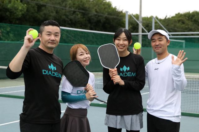 DIADEM】の新しいピックルボールパドル「EDGE BLUCORE」シリーズの詳細