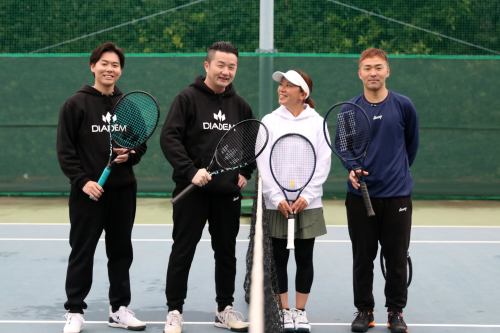 どちらもスピン系！【Prince】PHANTOM GRAPHITE100XS VS【DIADEM】AXISの違いは？ダブルスにて違いを検証！【テニス用品に関するブログ＠テニスショップLAFINO 冨貴塚 裕太】