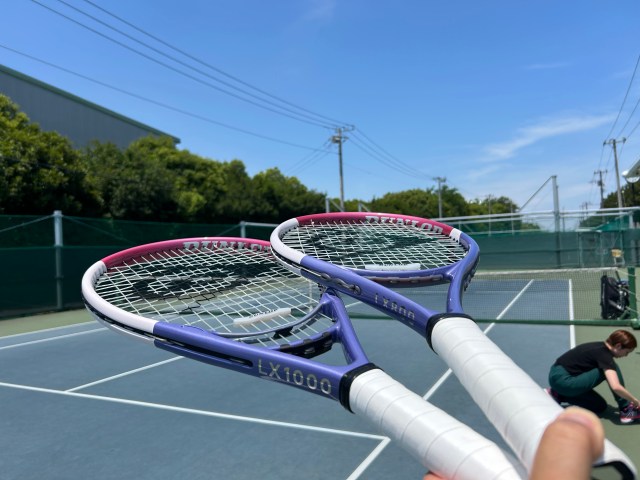今回も最強晴れ女子パワーで良い天気♪【DUNLOP】LXシリーズの限定