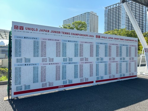 【Fukkyの独り言】全日本ジュニア2026いよいよ試合開始！ストリンギングサービスも大忙し！？【テニス用品に関するブログ＠テニスショップLAFINO 冨貴塚 裕太】